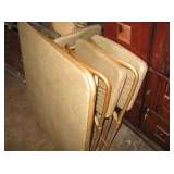 VINTAGE CARD TABLE AND CHAIRS