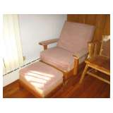 RANCH OAT CHAIR AND OTTAMIN