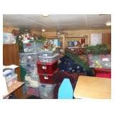 TONS OF HOLIDAY DECORATIONS