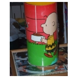 VINTAGE PEANUTS GARBAGE CAN