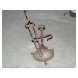 ANTIQUE FIREPLACE TOOLS