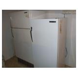 UPRIGHT FREEZER AND FRIDGE