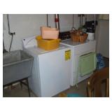 NEWER WASHER/GAS DRYER