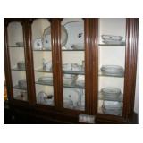 ALFRED MEAKIN CHINA IN HENDRODON CHINA CABINET