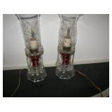 ANTIQUE BOUDOIR LAMPS