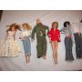 1958 & 68 BARBIES, KENS, GI JOE