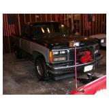POSSIBLE 1988 GMC 4X4 PLOW TRUCK