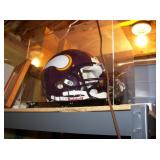 SIGNED VIKINGS HELMET
