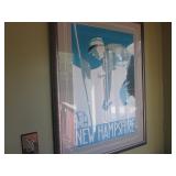 New Hampshire Ski poster