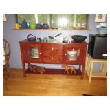 Handmade Buffet table