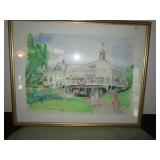 "Knowlton House" watercolor