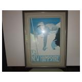 New Hamshire Ski Poster