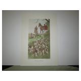 George Wright print "His same old game"