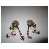 Lunch at the Ritz Designer Earrings