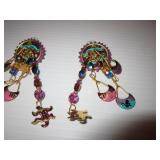 Lunch at the Ritz Designer Earrings