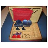 5 Sets of Earrings in Red Box
