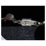 Stamp on clasp