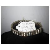 Catamore Sterling Bracelet w/ Stones