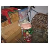 bins of X-mas stuff