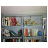books, statues
