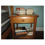Many hard cover and soft cover books