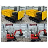 New Skid Steers & Excavators