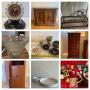 Collectibles Galore! Midcentury furniture, Glassware, Christmas, Fall & more
