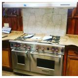 **SOLD**$1,000 WOLF STOVE & HOOD / excellent condition 
