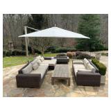 Only sectional and sofa are for sale 