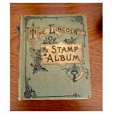 antique The Lincoln Stamp Album