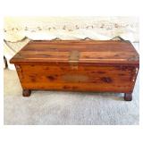 Antique Pine Trunk