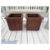 Wooden Planters 