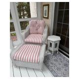 Wicker Chair otoman