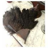 Ostrich Feather Fan