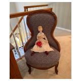 Antique Slipper Chair