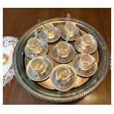 Silver Plate Demitasse Set