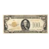 1928 $100 GOLD CERTIFICATE NOTE FR. 2405
