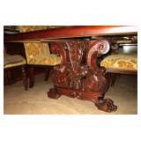 RALPH LAUREN TABLE, LEAF & 6 CHAIRS - ORIGINAL: $18,000 -- ASKING: $ 8,500