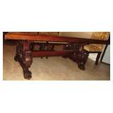 RALPH LAUREN TABLE, LEAF & 6 CHAIRS - ORIGINAL: $18,000 -- ASKING: $ 8,500