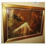 LARGE JAMALI PRINT - LIMITED - ORIGINAL: $ 5,500 -- ASKING: $ 4,000