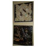 2-DECORATOR PLAQUES - ORIGINAL: $ 145 EACH - ASKING: $ 45 EACH