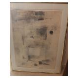 BLACK  WHITE ON LINEN NATKIN $1250