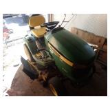 2 John Deere Riding Lawn Mowers