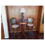 Bistro Table, Two Chairs