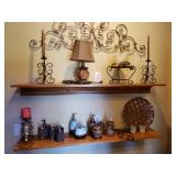Wall Shelf and Decor