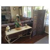 Marble Top Table, Exquisite Room Divider