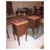 Antique Oak Night Stands