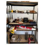 garage shelves for sale, too!