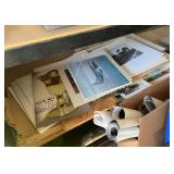 lots of unframed art & photos