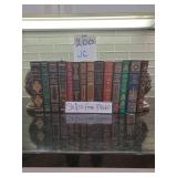14 Hardback American Classic Title Books and Two Bookends